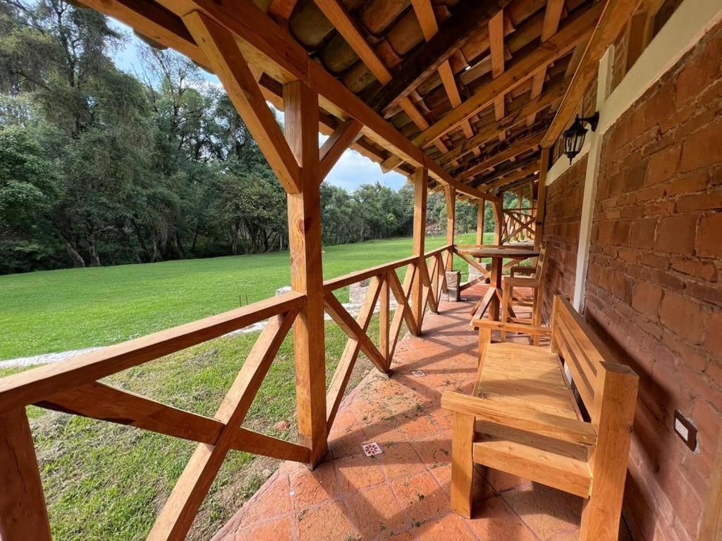 Rancho Campestre Virgen Del Rio Hotel Zacatlan Exterior photo
